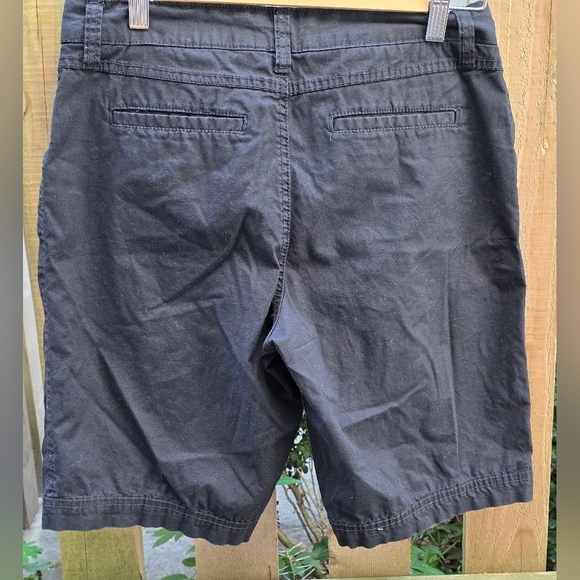 Cleo Women's Black Votton Drawstring Shorts Size 6 - Picture 7 of 8